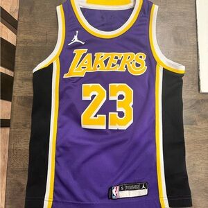 Lebron James LA Lakers Jordan Authentic Jersey Size Small